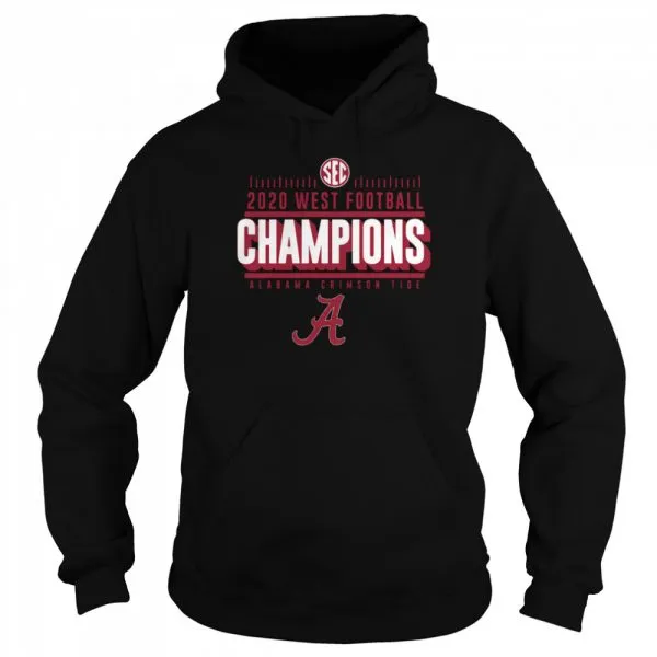 2020 west football Champions Alabama Crimson Tide shirt - Image 5