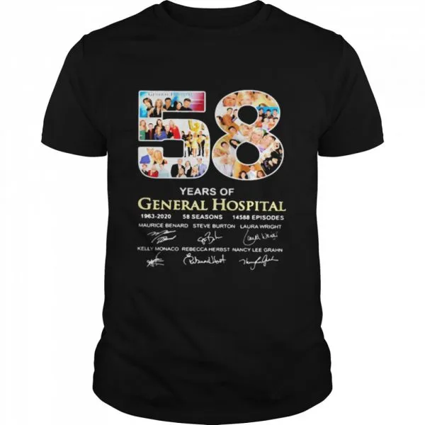 58 Years Of General Hospital Signature shirt