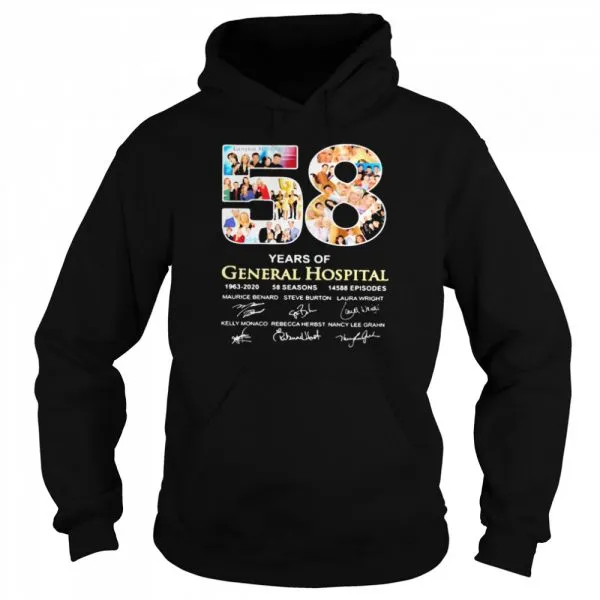 58 Years Of General Hospital Signature shirt - Image 5