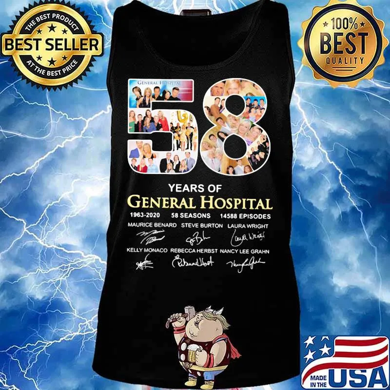 58 Years Of General Hospital Signature Shirt Tank top