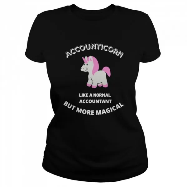 Accounting Accounticorn CPA Unicorn shirt - Image 2