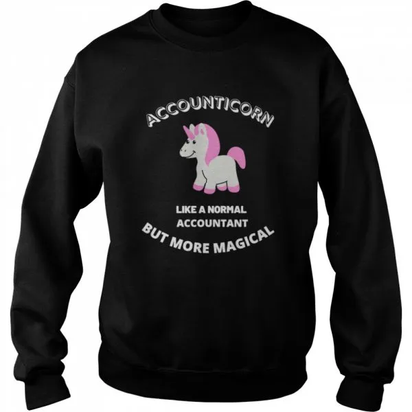 Accounting Accounticorn CPA Unicorn shirt - Image 4