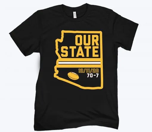 Arizona is Our State Tee Shirt Tempe CFB - Image 2