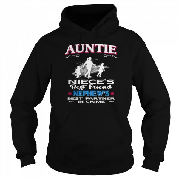 Auntie Nieces Best Friend Nephews Best Partner In Crime Classic Mens T-shirt - Image 6