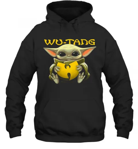 Baby Yoda Hugs Wu Tang T-Shirt Classic Mens T-shirt - Image 6