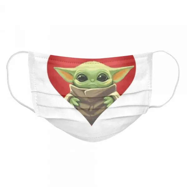 Baby yoda heart shirt - Image 6