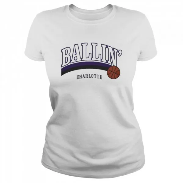 Ballin Charlotte Basketball shirt - Image 2