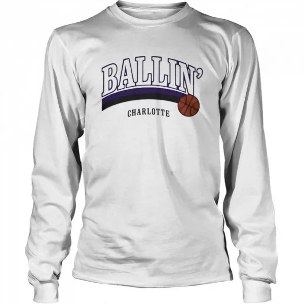 Ballin Charlotte Basketball shirt - Image 3