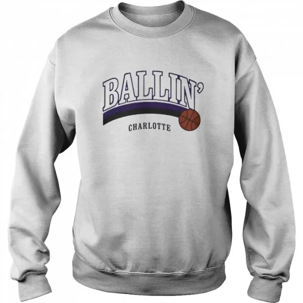 Ballin Charlotte Basketball shirt - Image 4