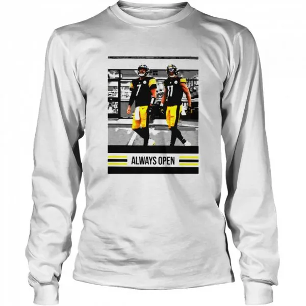 Ben Roethlisberger Justin Hunter Always Open shirt - Image 3