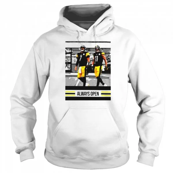 Ben Roethlisberger Justin Hunter Always Open shirt - Image 5