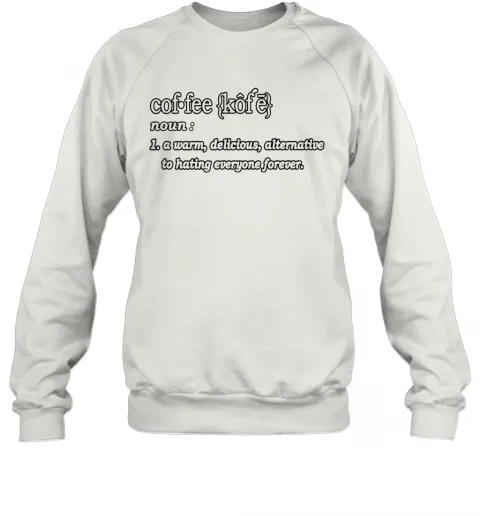 COFFEE DEFINITION FOR CAFFEINES T-Shirt Classic Mens T-shirt - Image 5