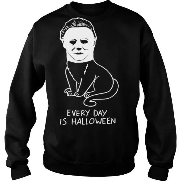 Cat Every Day Is Halloween shirt - Image 4