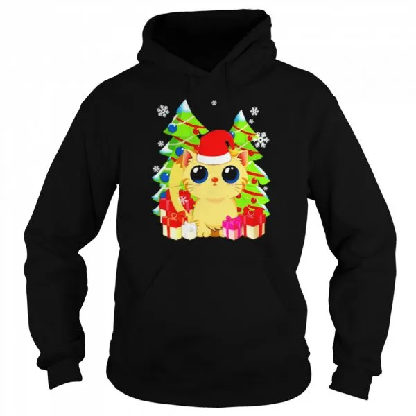 Cat Santa Christmas gift for Kitten lovers shirt - Image 5