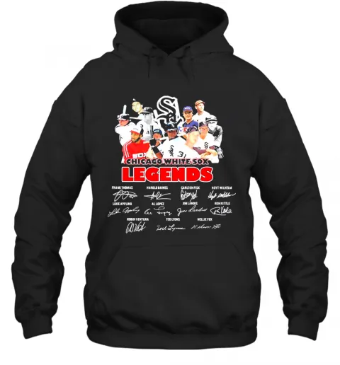 Chicago White Sox Legends Signatures T-Shirt Classic Mens T-shirt - Image 6