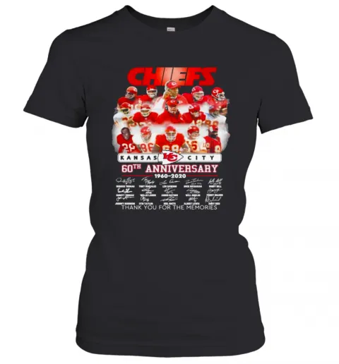 Chiefs Kansas City 60Th Anniversary 1960 2020 T-Shirt Classic Mens T-shirt - Image 3