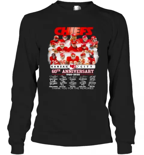 Chiefs Kansas City 60Th Anniversary 1960 2020 T-Shirt Classic Mens T-shirt - Image 4