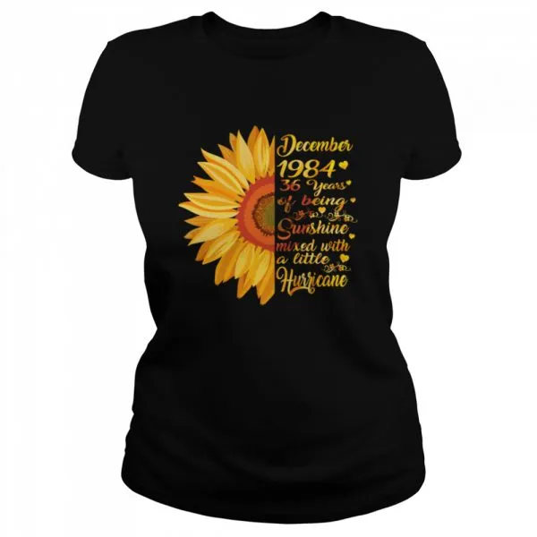 December Girls 1984 Sunflower shirt - Image 2