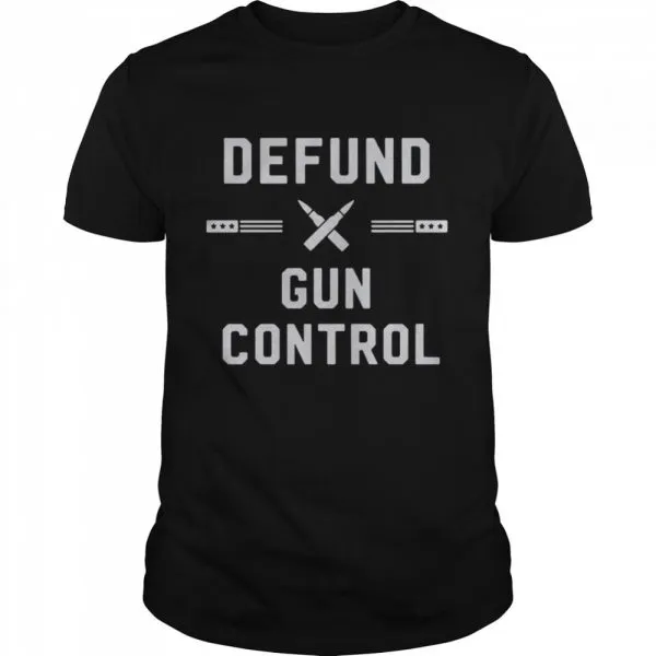 Defund Gun Control Classic Mens T-shirt - Image 2