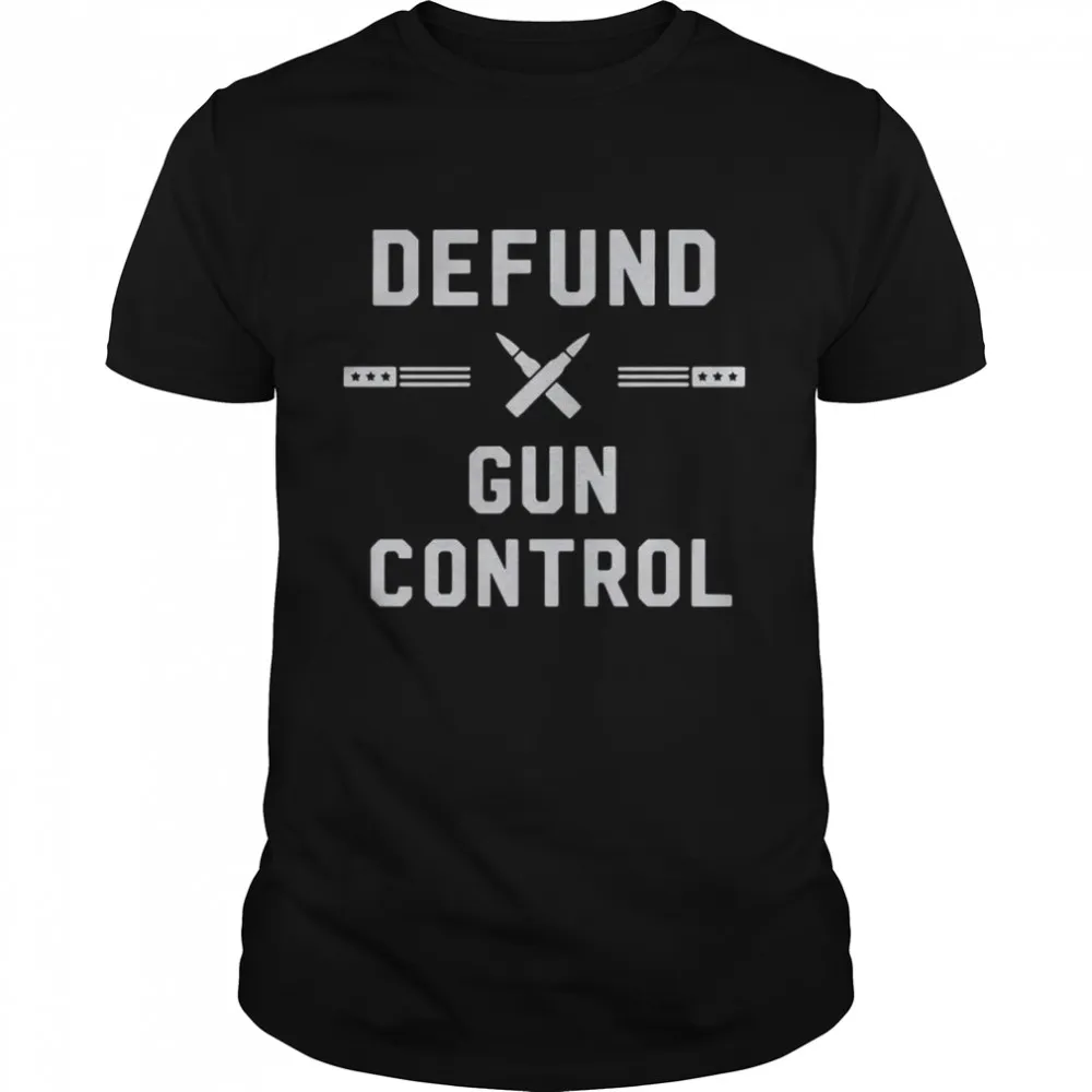 Defund Gun Control Classic Mens T-shirt
