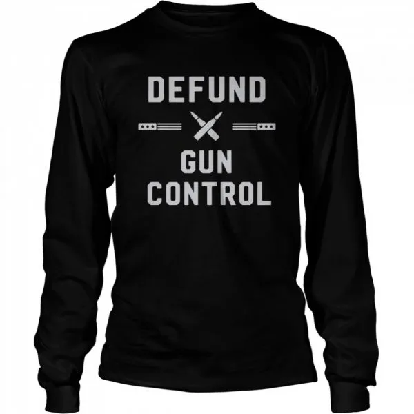Defund Gun Control Classic Mens T-shirt - Image 4