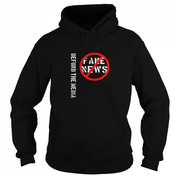 Defund The Media Fake News shirt - Image 5
