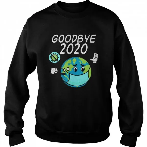 Earth Mask Goodbye 2020 shirt - Image 4