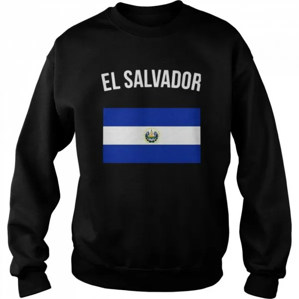 El Salvador Salvadoran Flag Classic Mens T-shirt - Image 5