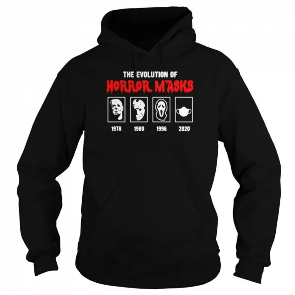 Evolution Of Horror Masks Halloween 2020 Classic Mens T-shirt - Image 6