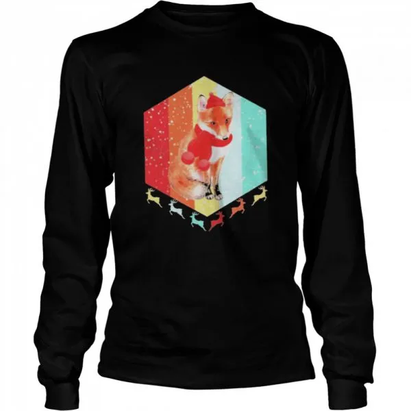 Fox merry christmas shirt - Image 3
