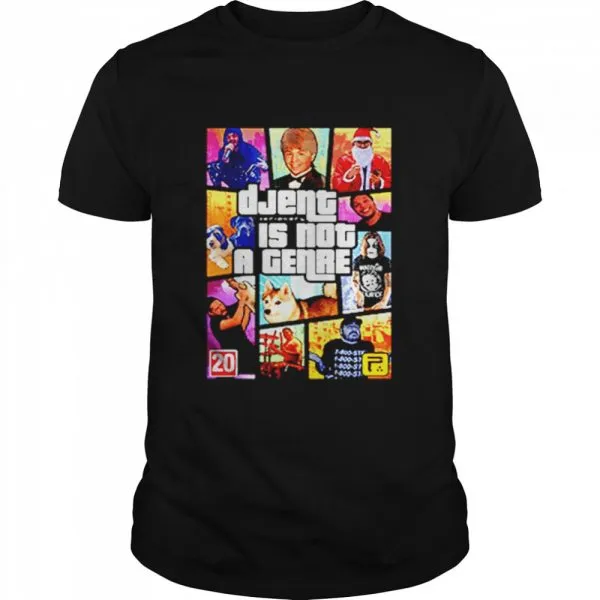 GTA Djent Is Not A Genre Classic Mens T-shirt - Image 2
