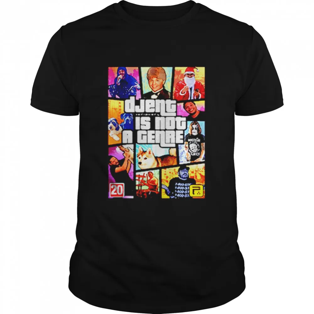 GTA Djent Is Not A Genre Classic Mens T-shirt