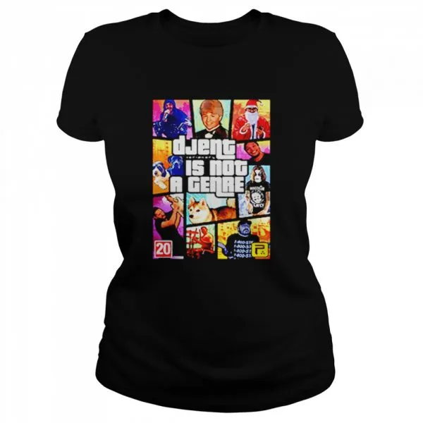 GTA Djent Is Not A Genre Classic Mens T-shirt - Image 3