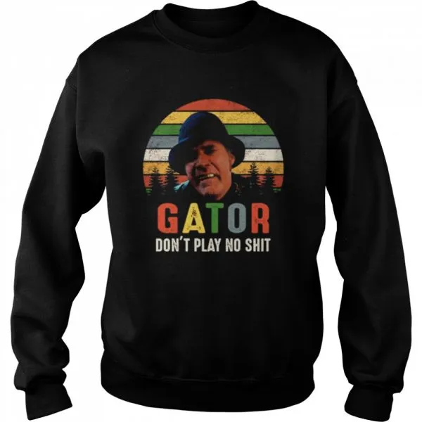 Gator dont play no shit vintage shirt - Image 4