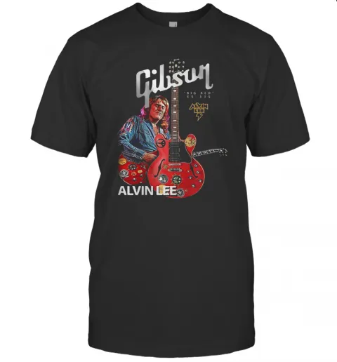 Gibson Alvin Lee T-Shirt Classic Mens T-shirt