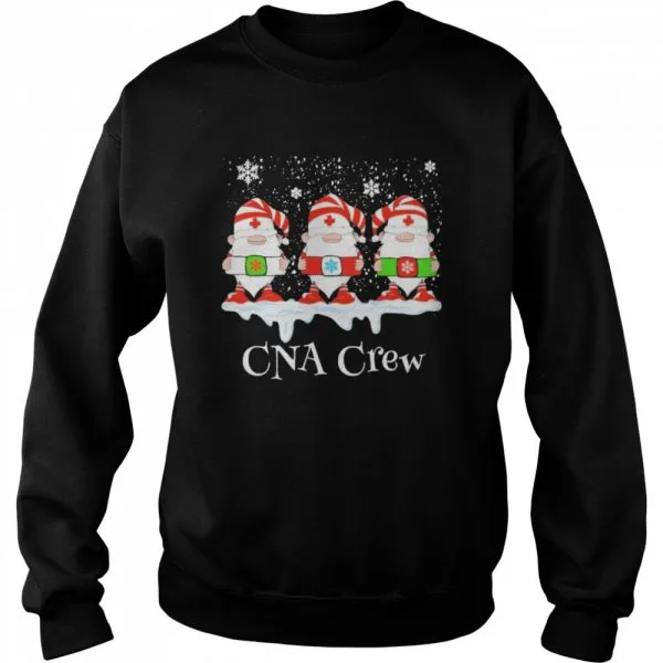 Gnome Nurse CNA Crew Merry Christmas 2020 shirt - Image 4