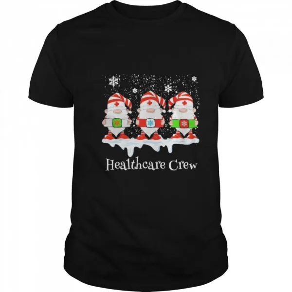 Gnome Nurse Healthcare Crew Merry Christmas 2020 shirt
