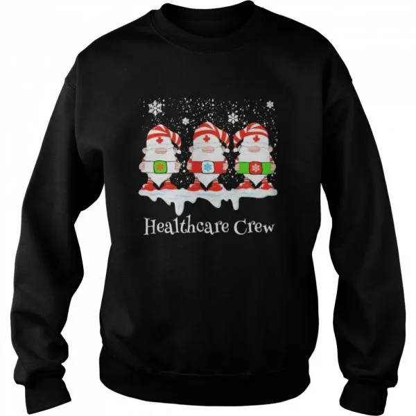 Gnome Nurse Healthcare Crew Merry Christmas 2020 shirt - Image 4
