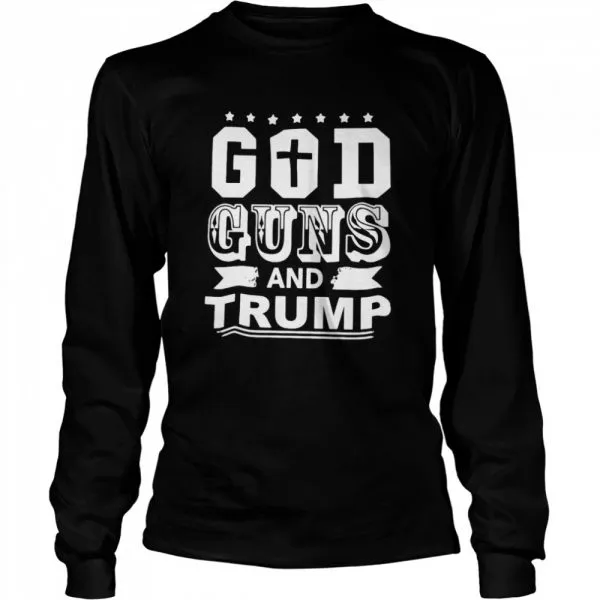 God Guns And Trump Classic Mens T-shirt - Image 4