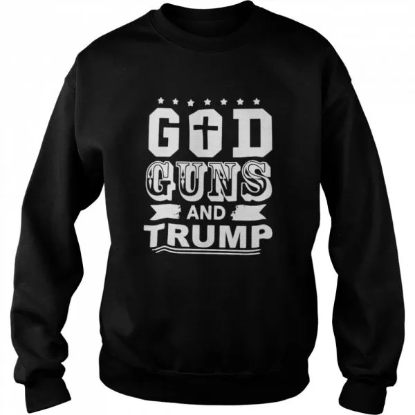God Guns And Trump Classic Mens T-shirt - Image 5
