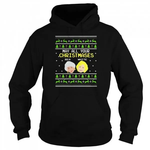Golden Girls may all your christmases bea whiteshirt - Image 5