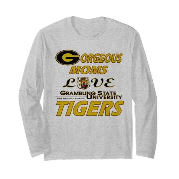 Gorgeous moms love grambling state university Tigers shirt - Image 4