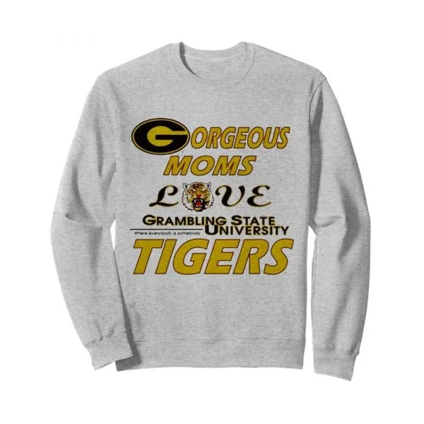 Gorgeous moms love grambling state university Tigers shirt - Image 5