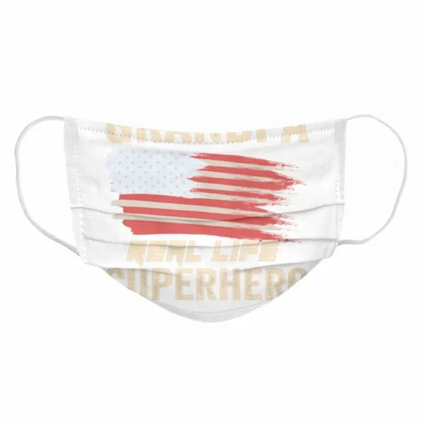 Grandpa Real Life Superhero US Flag shirt - Image 6