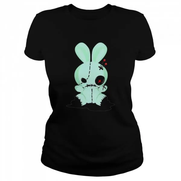 Green Voodoo Doll Classic Mens T-shirt - Image 3