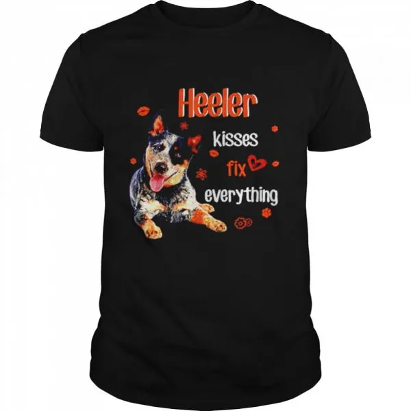 Heeler Kisses Fix Everything For Heeler Lover Classic Mens T-shirt - Image 2
