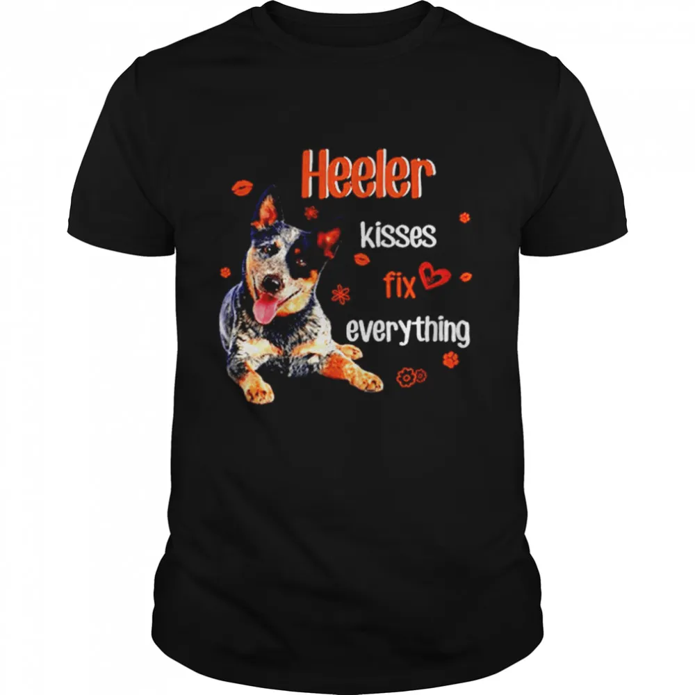 Heeler Kisses Fix Everything For Heeler Lover Classic Mens T-shirt