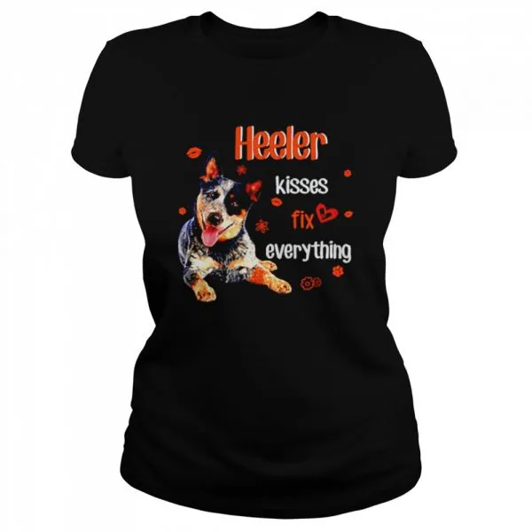 Heeler Kisses Fix Everything For Heeler Lover Classic Mens T-shirt - Image 3