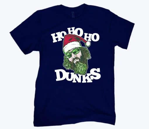 Ho Ho Ho Dunks Shirt No Dunks Christmas - Image 3