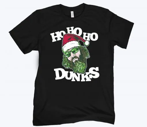 Ho Ho Ho Dunks Shirt No Dunks Christmas - Image 2